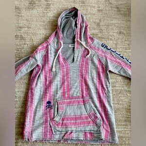 EUC soul cycle grey hoodie size large